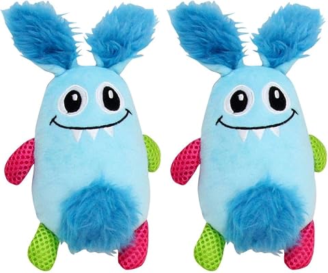 Pawise Peluş Oyuncak - Little Monster Skyblue (2 paketi)