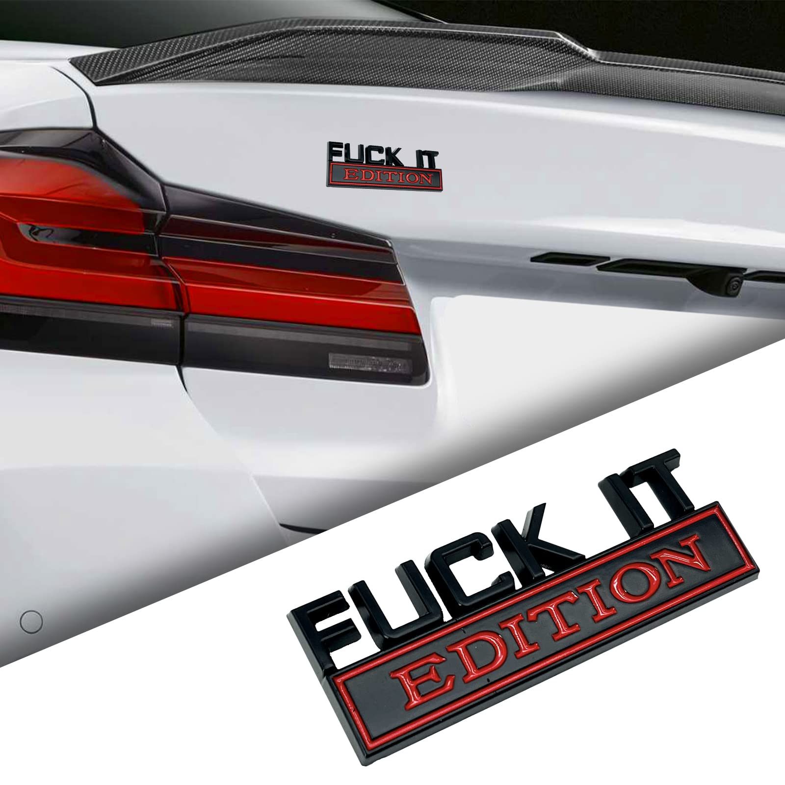 CARRUN FJB Edition Emblem Car Side Rear Front Hood Trunk...