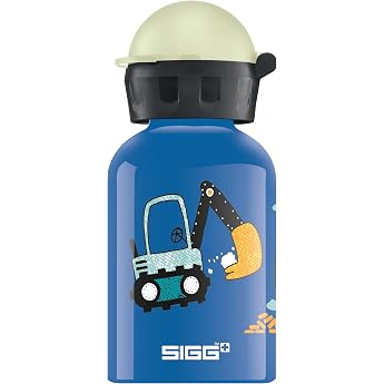 SIGG - Aluminum Children's Drinking Bottle - KBT - Leak-Proof - Feather-Light - BPA-Free - Climate Neutral Certified - 0.3 L