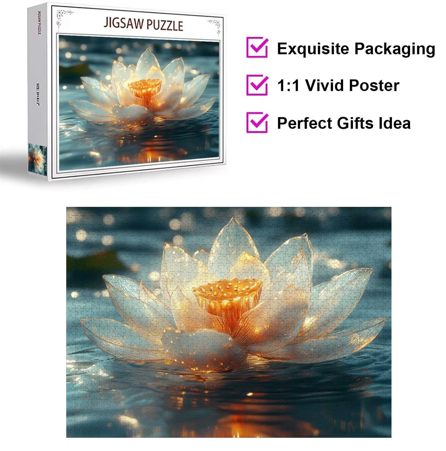 Puzzle dla dorosłych 4000, Flower Dreamy, 141x87cm, n-395