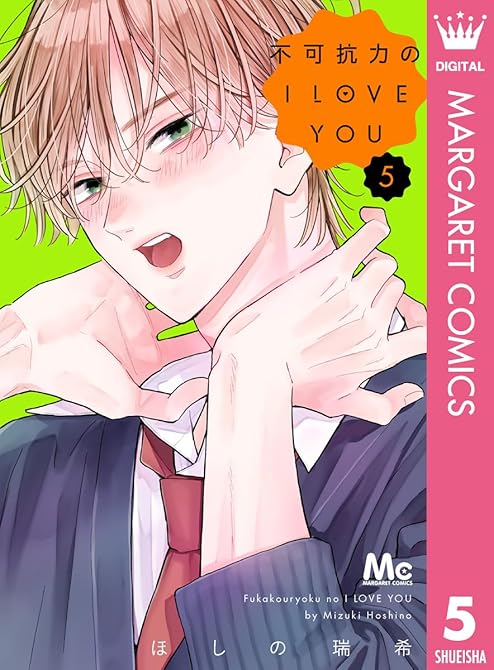 不可抗力のI LOVE YOU 5の表紙イラスト