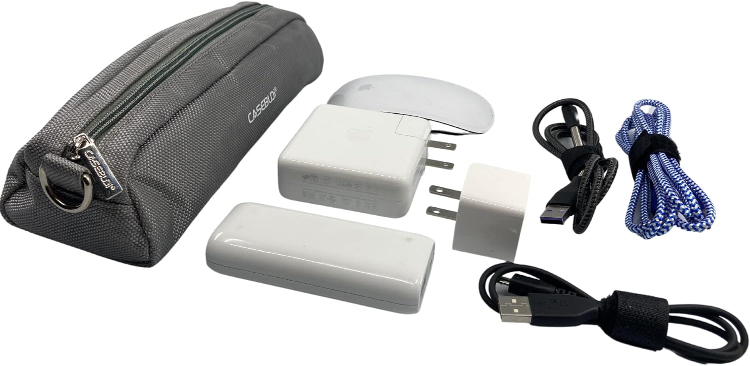 Electronics Organizer Case - Ballistic Nylon (Grey Fog)