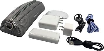 Electronics Organizer Case - Ballistic Nylon (Grey Fog)