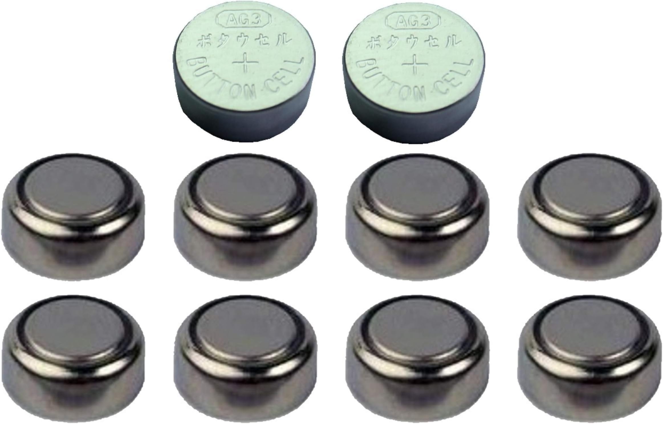 10 x 1.55V Button Coin Cell Watch Battery Batteries AG3 SR41 LR41 LR736 192 384