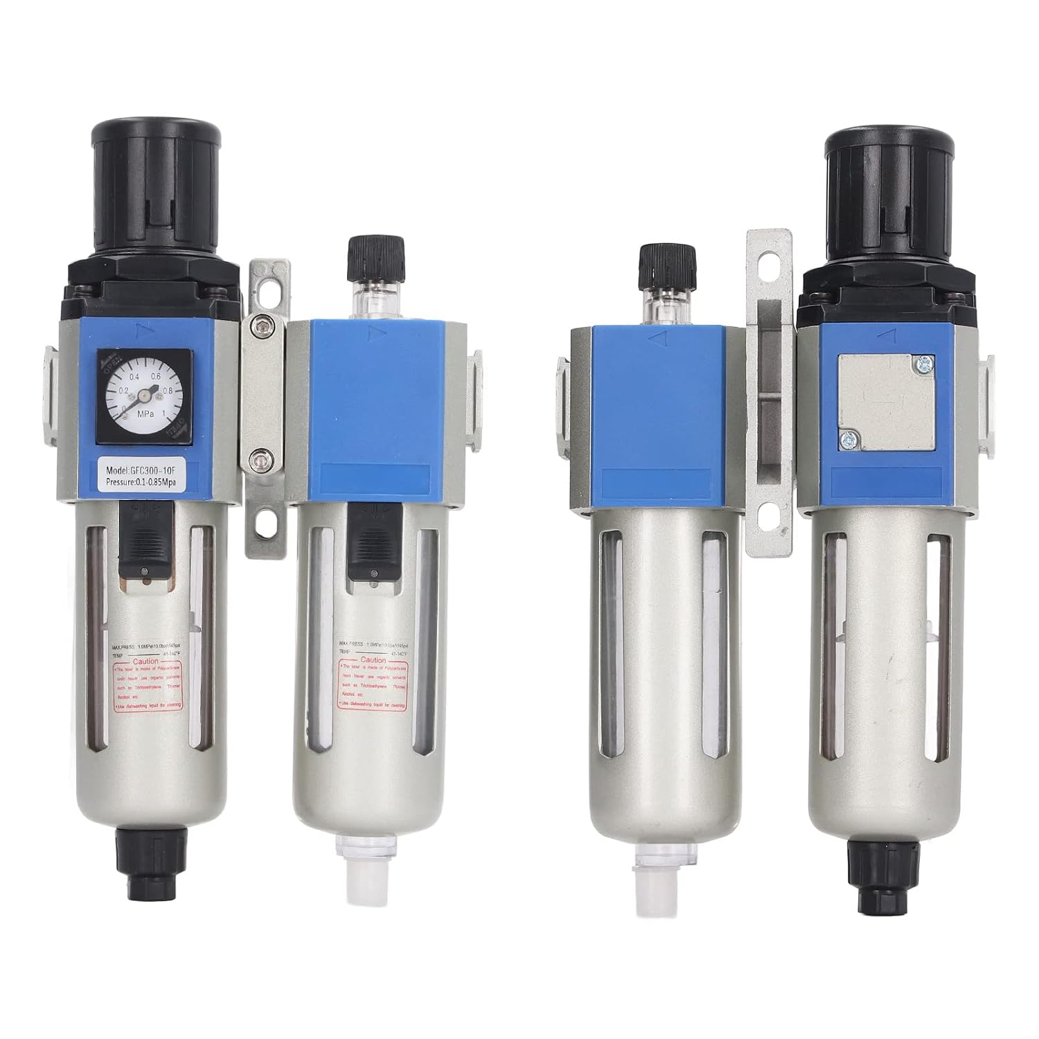 Compressor Air Filter Oil Water Separation G3/8in 1.0MPa Air Pressure Regulator for Industry