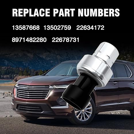 A/C Pressure Switch Sensor & Connector Fit GM Buick Chevrolet Hummer