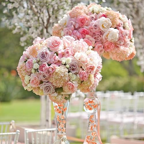 Miniatura 6 de 200 rellenos de jarrón naranja