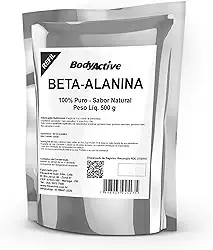 Beta-Alanina 100% Pura 500 g Refil Bodyactive
