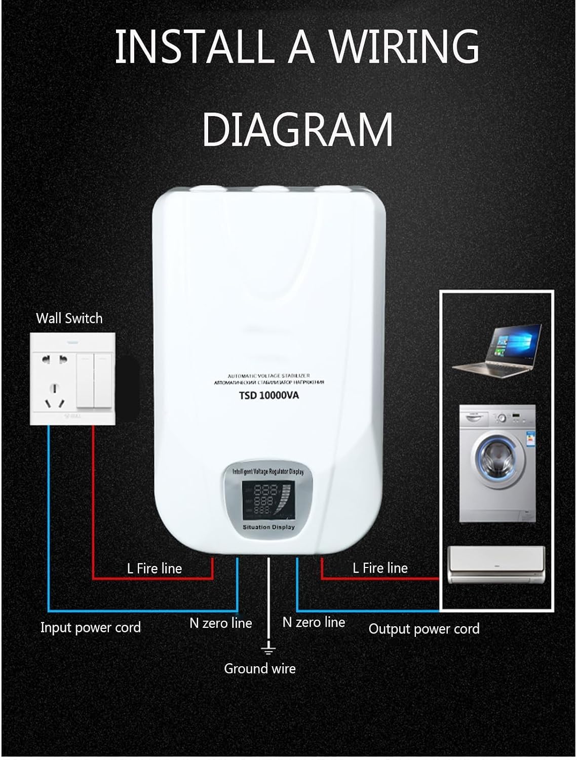 安定化交流電源通販・販売 | MISUMI(ミスミ) 電圧レギュレータ、220V自動電圧安定器超低電圧高出力高精度安定器交流安定化電源、住宅保護用(10KVA)