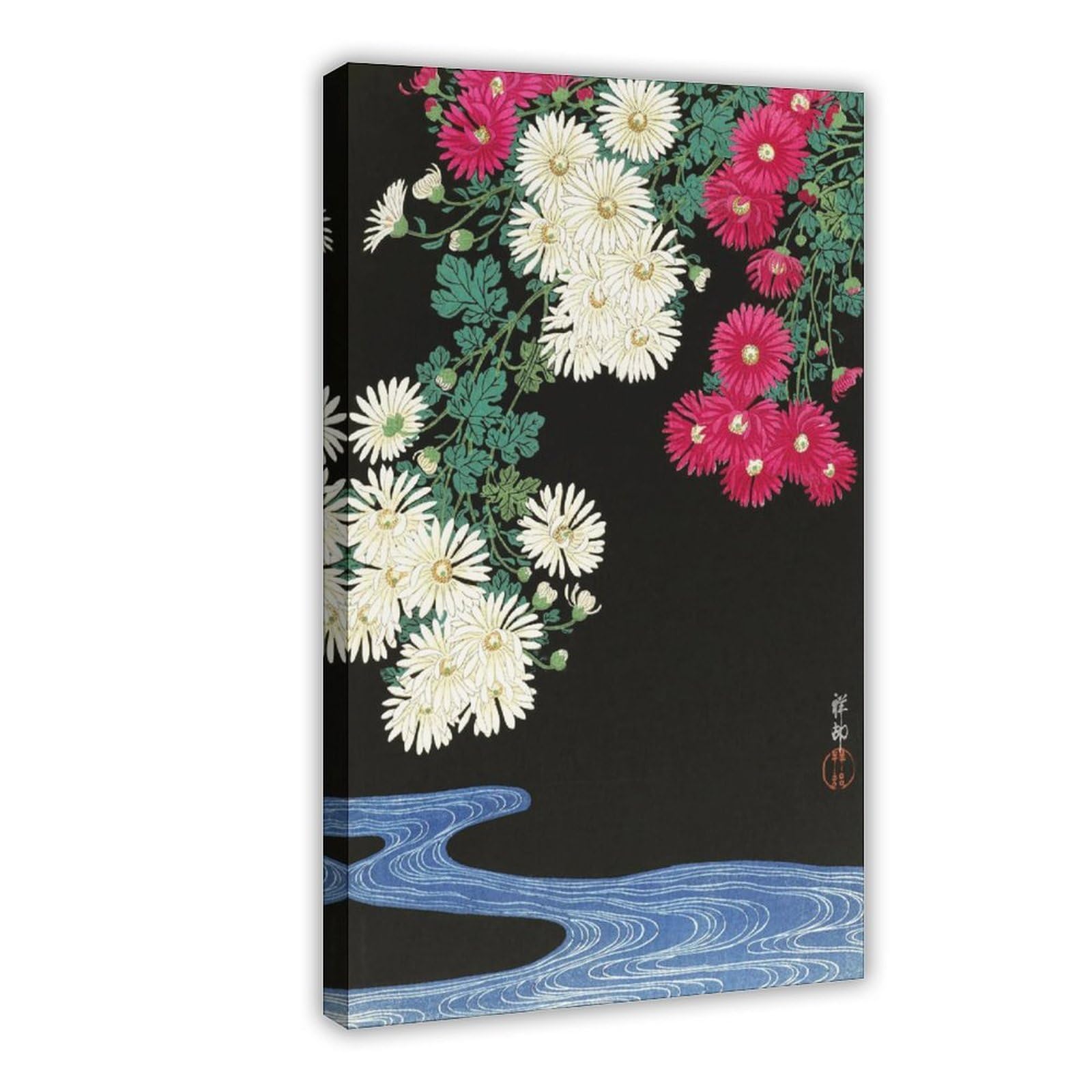 Bareronor Floral Poster Canvas Poster Bedroom Decor Landscape Office Room Decor Gift 20" L X 30" W
