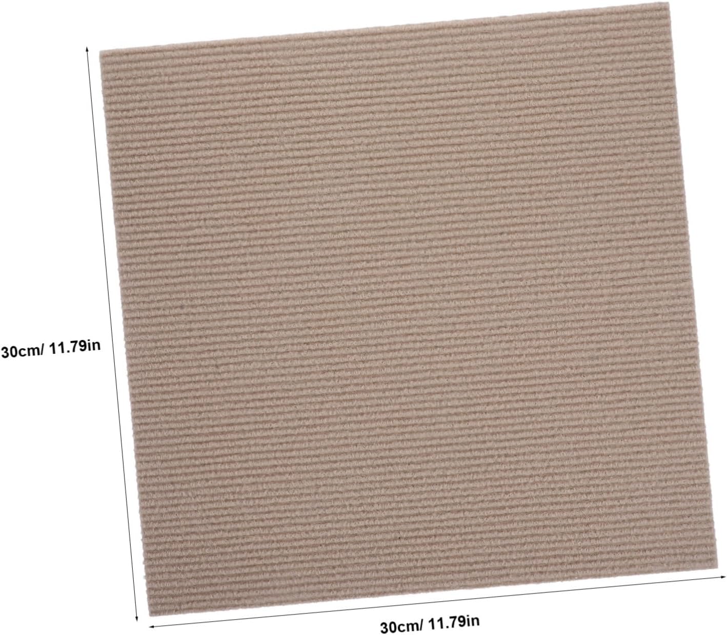 Levemolo 10 Pack Self-Adhesive Anti-Slip Floor Tiles Interlocking Stick Tiles for Home Kitchen Carpet Adhesive Peel Stick