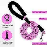 Vista 2 de IVY&LANE Arnés sin tirones para perros pequeños, arnés de chaleco para perro con correa, cinturón de seguridad y correa de almacenamiento, arnés