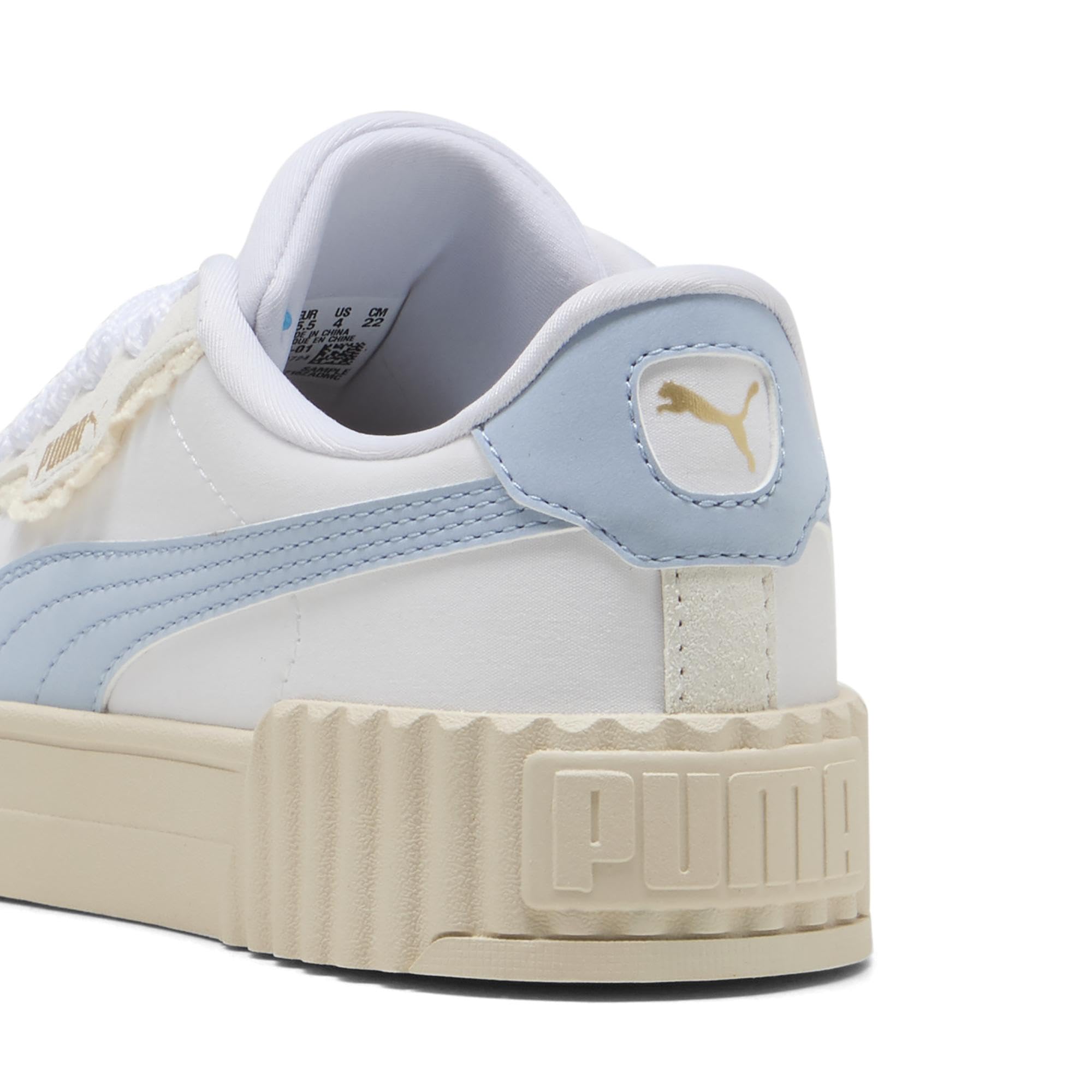 Image secondaire de PUMA Carina 3.0 Memoires Jr - Chaussures Fille Blanc Haute Tropique