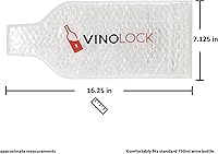 Vista 5 de Bolsa protectora de vino para viajes en avión - Paquete de 6