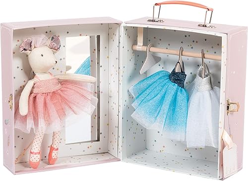Moulin Roty Valise de ratón bailarina (juego de cajón)
