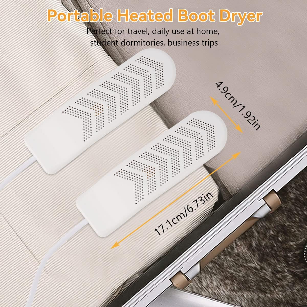 Augot Electric Shoe Dryer, Portable Ski Boot Dryer Deodorizer with 3/6