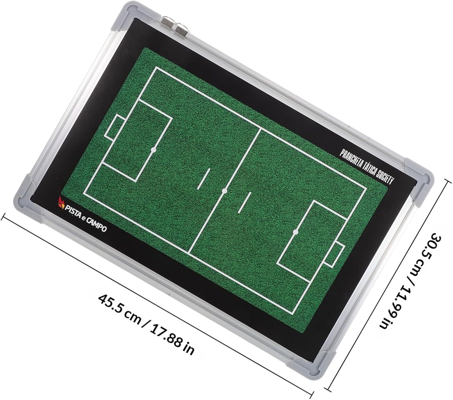 Football Coaching Board Soccer Training Writing Board Aluminum Alloy Tactical Dry Erase Soccer Coaching Accessory for Grass Field Match Supplies