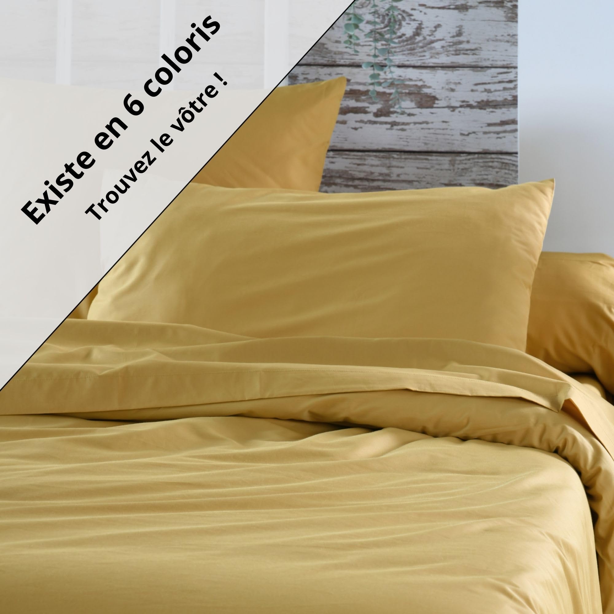 Lenzuolo con angoli tinta unita 140 x 200 cm - NUde - Casa - 14.00€ - Kiabi