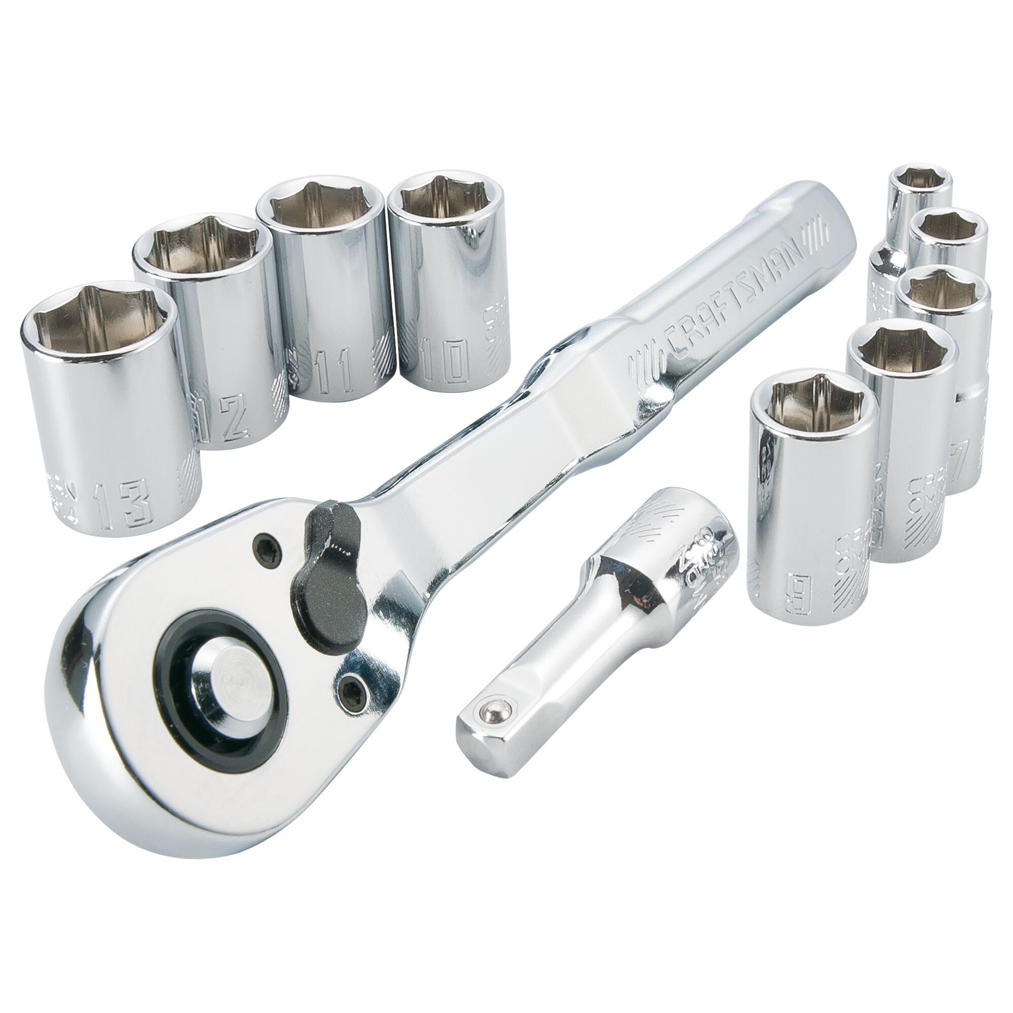 MAKEQUITTO メイキュット Amazon.com: CRAFTSMAN Mechanics Tool Set, Metric, 1/4 Inch