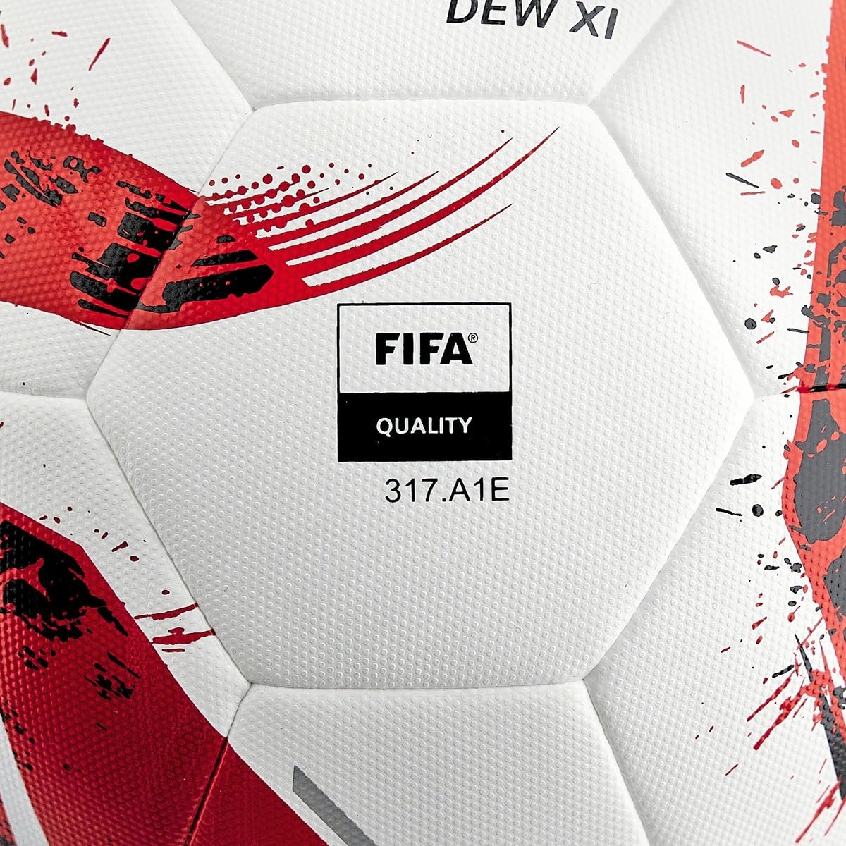 Macron Pallone Calcio da Gara Dew XI Misura 5 FIFA Quality