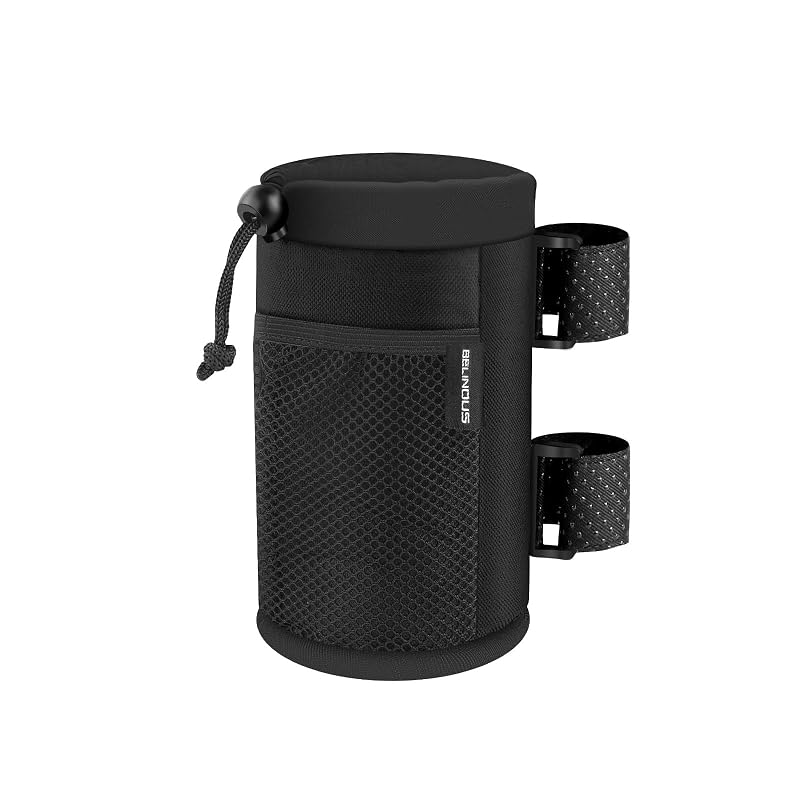 Porta-Copos BELINOUS para Barra Vertical, Garrafas e Copos de até 946 mL, com Isolamento e Alças Ajustáveis, 1 unidade