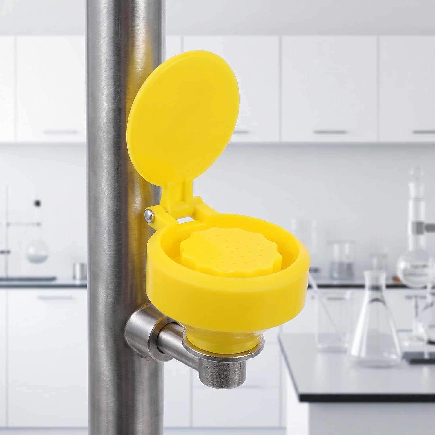 Toddmomy Eyewash Spray Head for Lab Sink - M 14 Eye Wash Units Eyewash Spray Nozzle Sink Accessory - Nozzle for Workshop Eye Cleaning Device