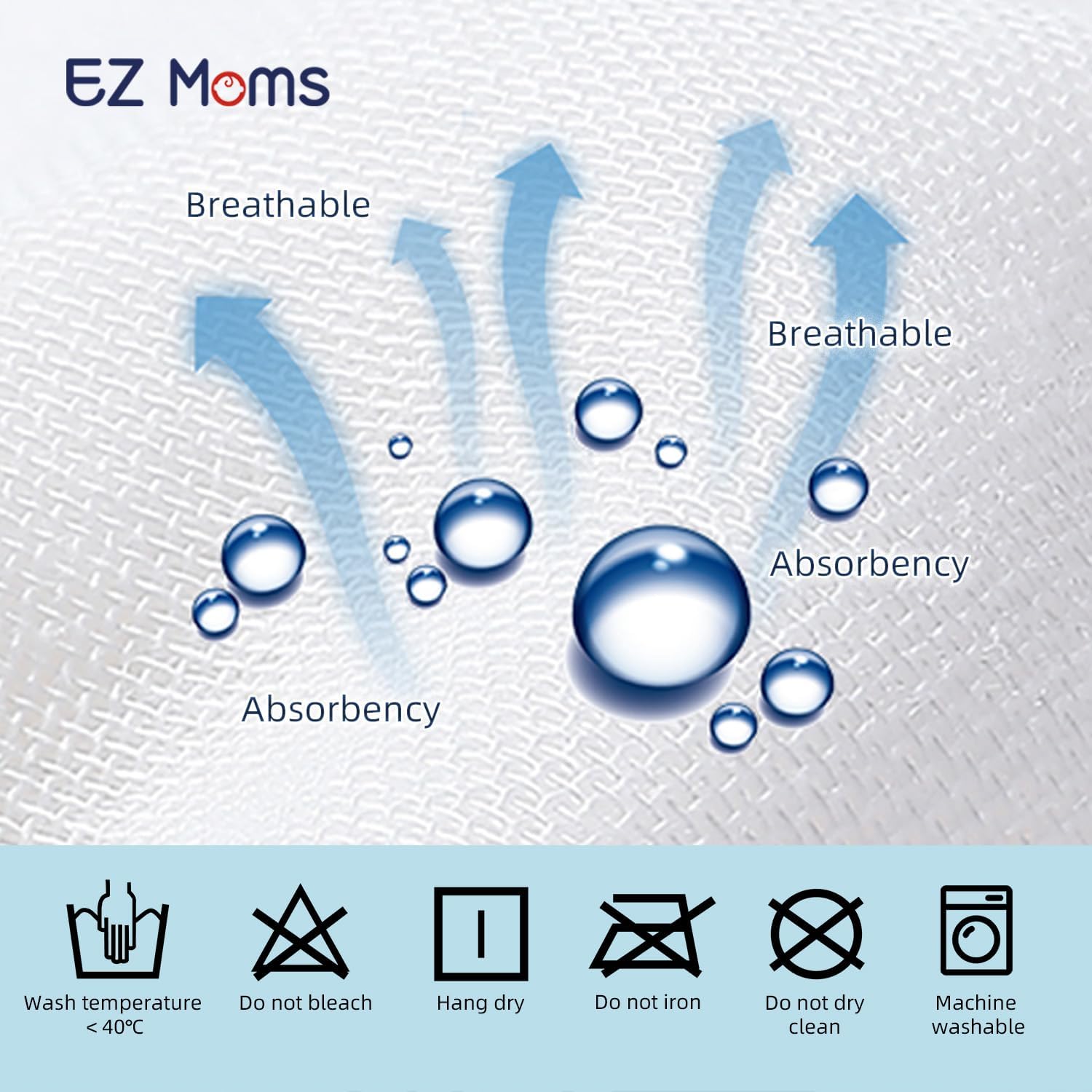 EZ Moms 5 Packs Toddler Potty Training Underwear for Boys and Girls 1T-3T 100% Cotton Absorbent Toilet Training Pants Leakroof Boy Underwear 3T Toddler Panties 2T-3T Pee Pants with Potty Sticker Chart - Image 5