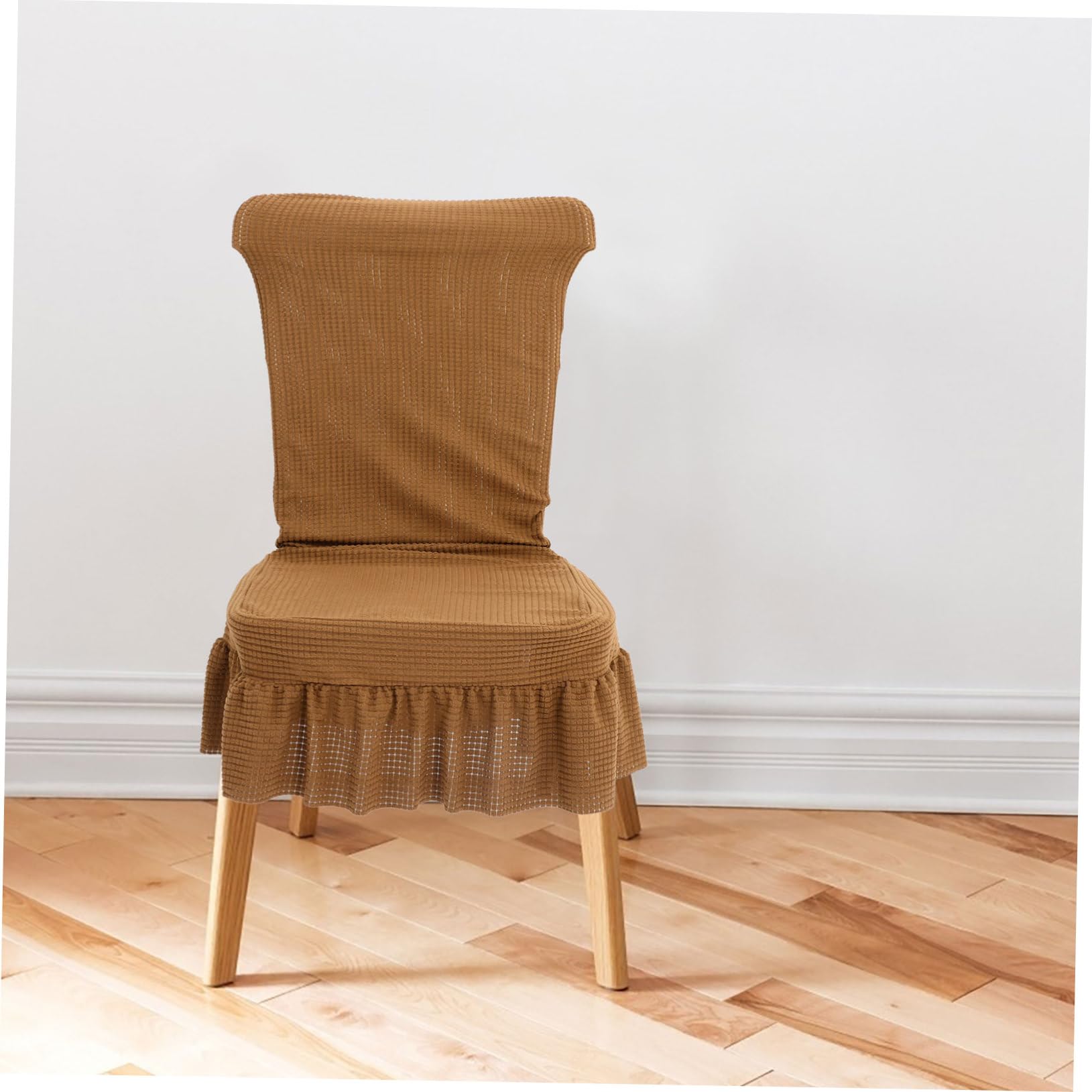 OUNONA Funda para Silla de Comedor a Cuadros 6 Piezas