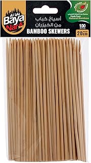 Premium Bamboo Skewers 20 cm - 8 Inch