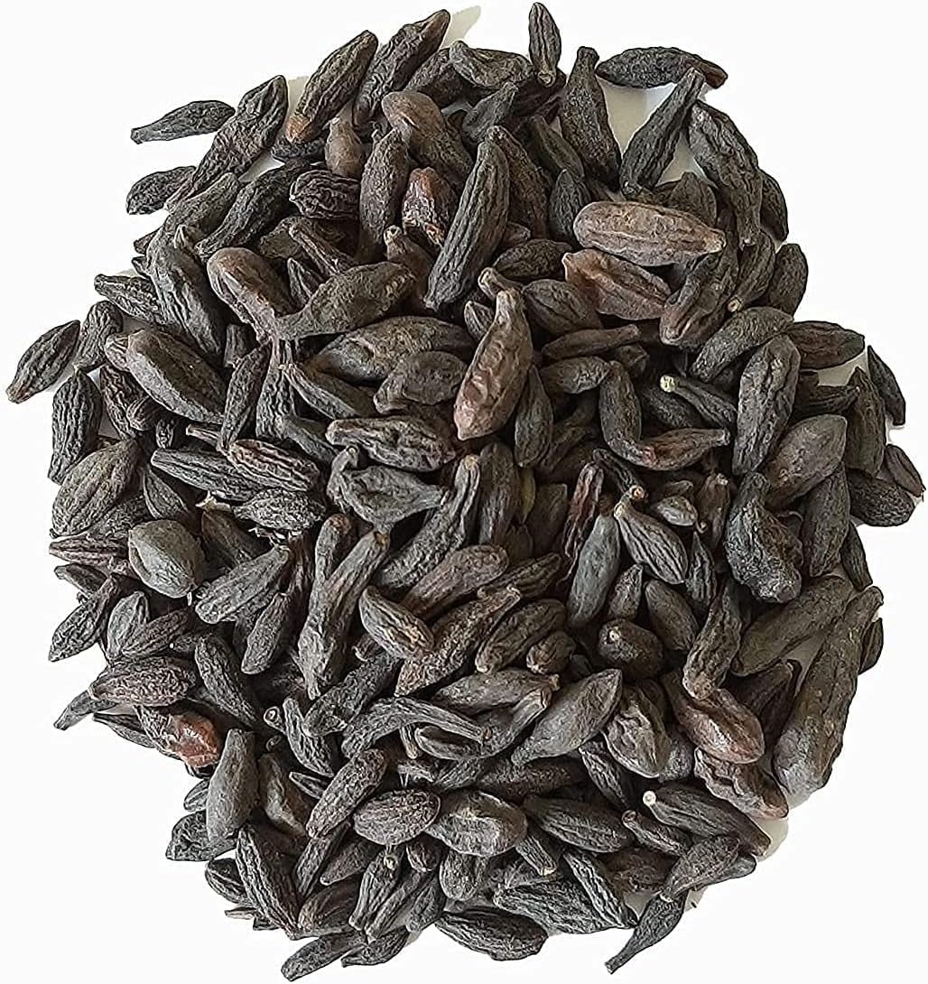 QURA Harad Whole - Raw Harad Kali - Choti Harad - Haritaki Whole - Terminalia Chebula - Black Himej - Myrobalan (250 Gramm)