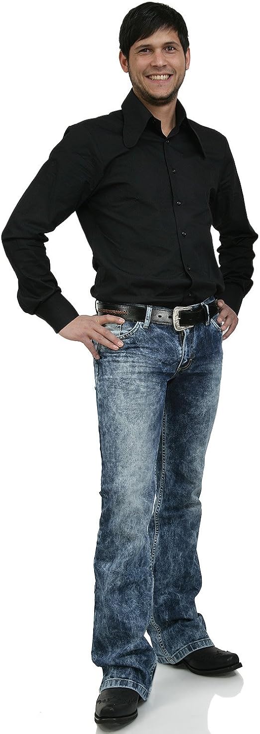 Damen Denim Jeansschlaghose Star Random Hüftjeansschlaghose