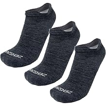 Zensah Alpaca Wool Running Socks - جوارب Alpaca مريحة بدون عرض، الولايات المتحدة الأمريكية مصنوعة للرجال والنساء