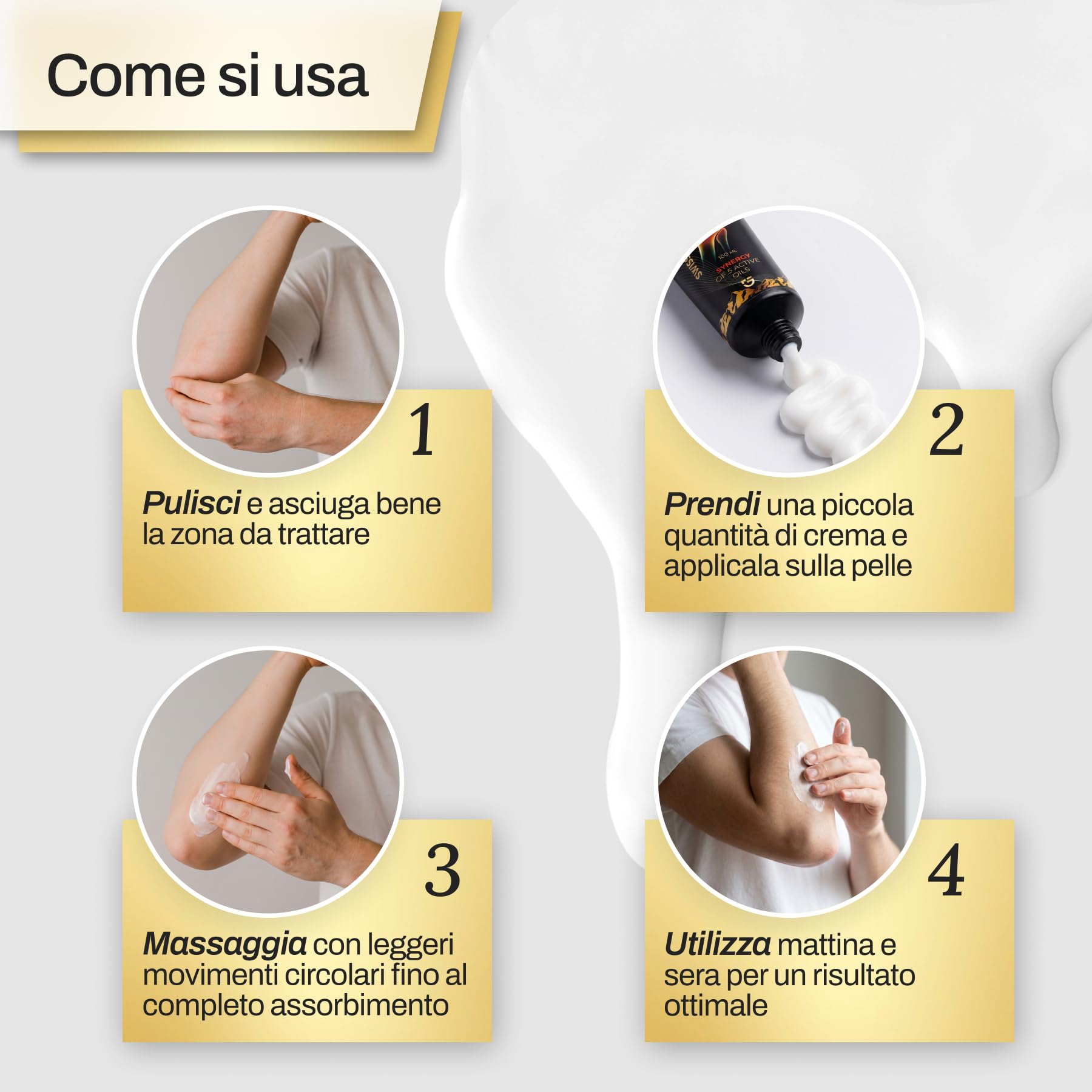 OSTEONOVA | Crema per Articolazioni e Muscoli | Effetto Riscaldante e Rilassante | Con Artiglio del Diavolo, Capsicum, Mentolo, Olio di Eucalipto, Olio di Menta e Acido Salicilico | 100 ml