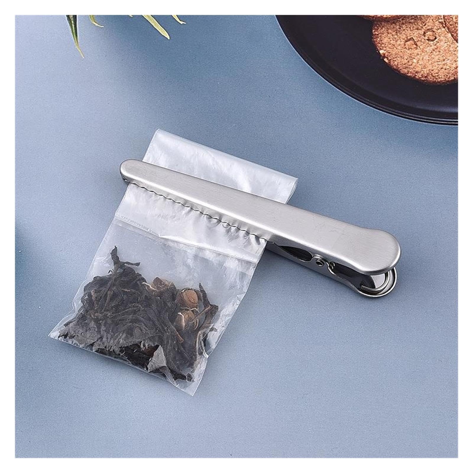 30 Stück Edelstahl-Dichtungsclip Für Küche