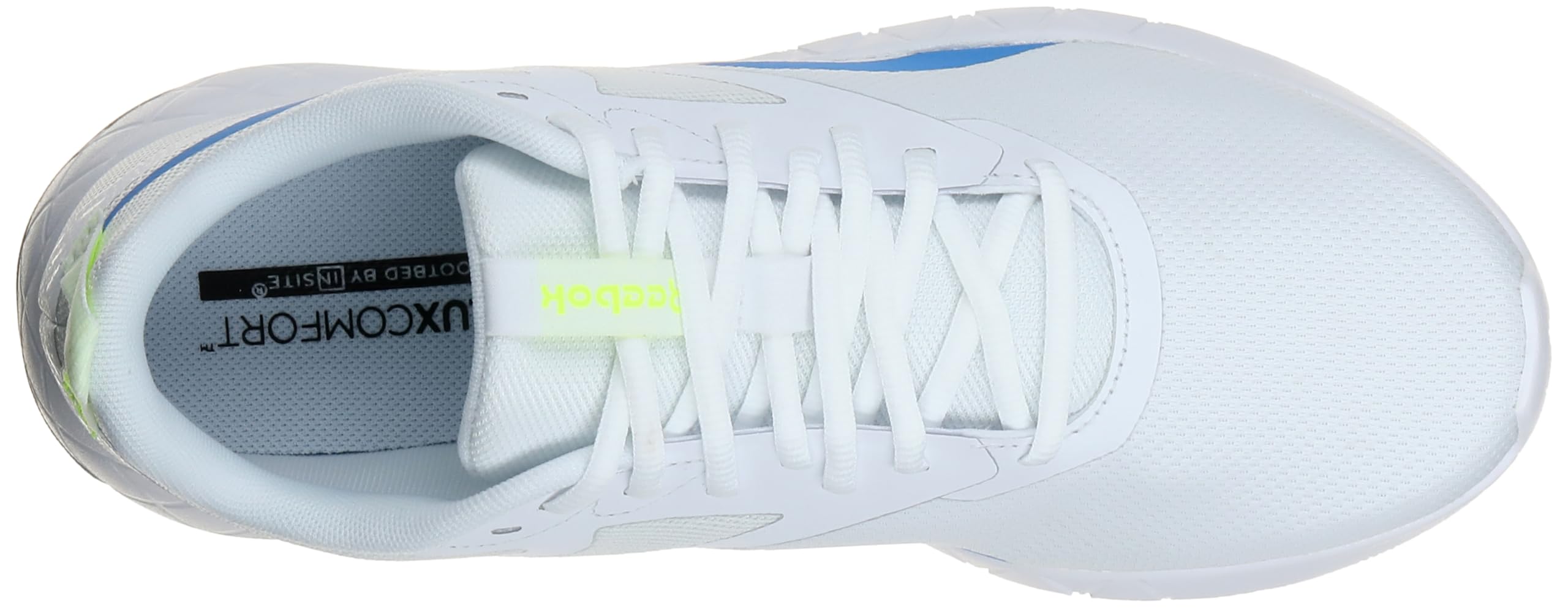 Reebok Herren FLEXAGON Force 4 Sneaker,Footwear White Kinetic Blue Digital Lime,40.5 EU – Ansicht 3