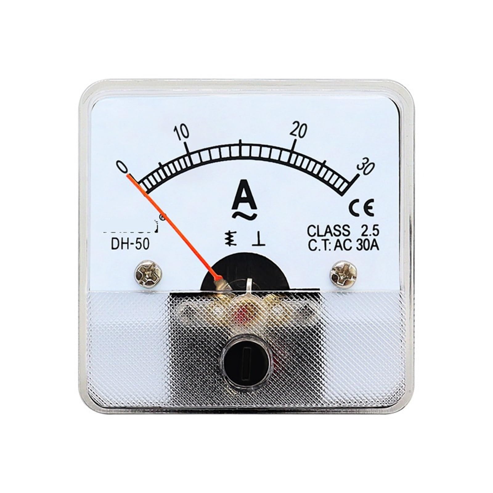 Ampèremètre analogique DH-50 AC pour tableau électrique monophasé - 3
