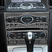 Vista 26 de NVCNX Real Premium Carbon Fiber Compatible with Infiniti G37 2011 2012 2013 Coupe Sedan Convertible Accessories Car Center Console Dash Dashboard