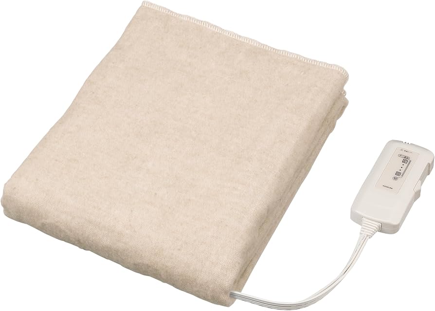 Amazon | コイズミ 電気毛布 敷毛布 電磁波カット 丸洗い可 140×80cm