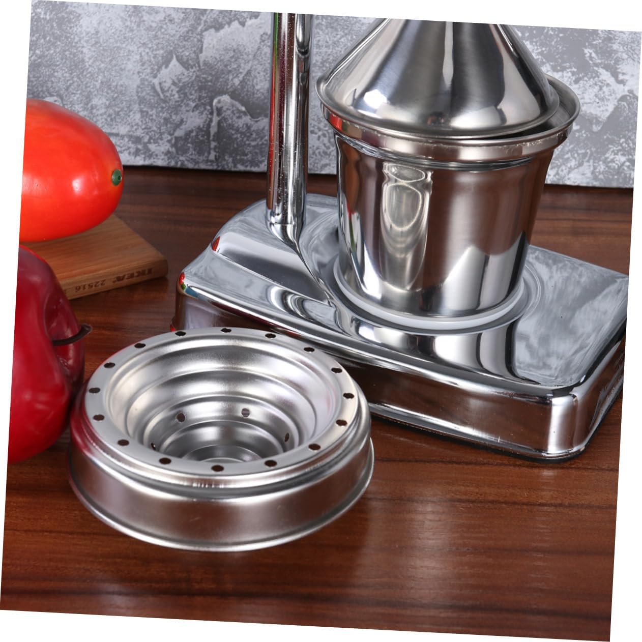 Stainless Steel Manual Citrus Juicer Machine Hand Press Cold Press Fruit Extractor