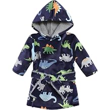 Hudson Baby Unisex BabyMink with Faux Fur Lining Pool and Beach Robe Cover-ups