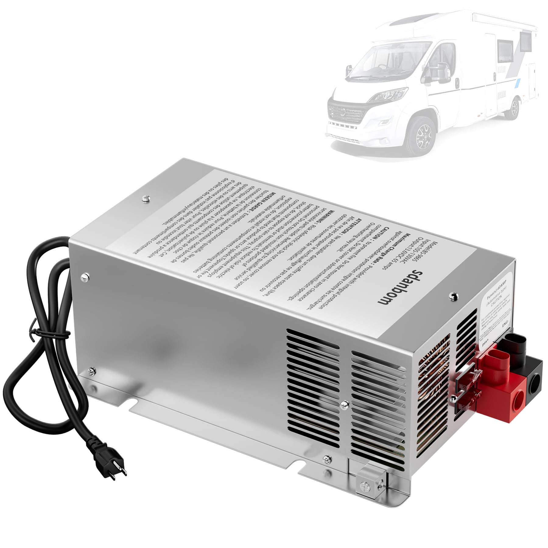 WF-9865 65 Amp Power Converter