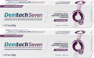Denture Adhesive, Thermoplastic Denture Adhesive, Up to 7 Days Comfortable, Secure Denture Grip, Cushion