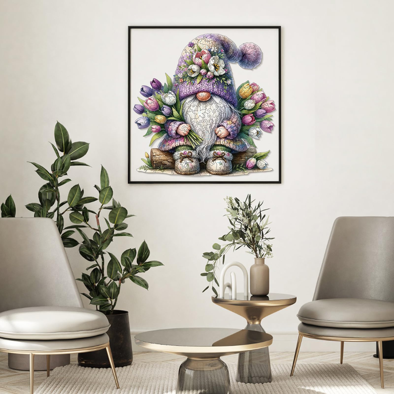 Grandi puzzle per adulti 300 pezzi gnomo succulente puzzle per adulti giocattoli regalo decorazione famiglia puzzle bambini