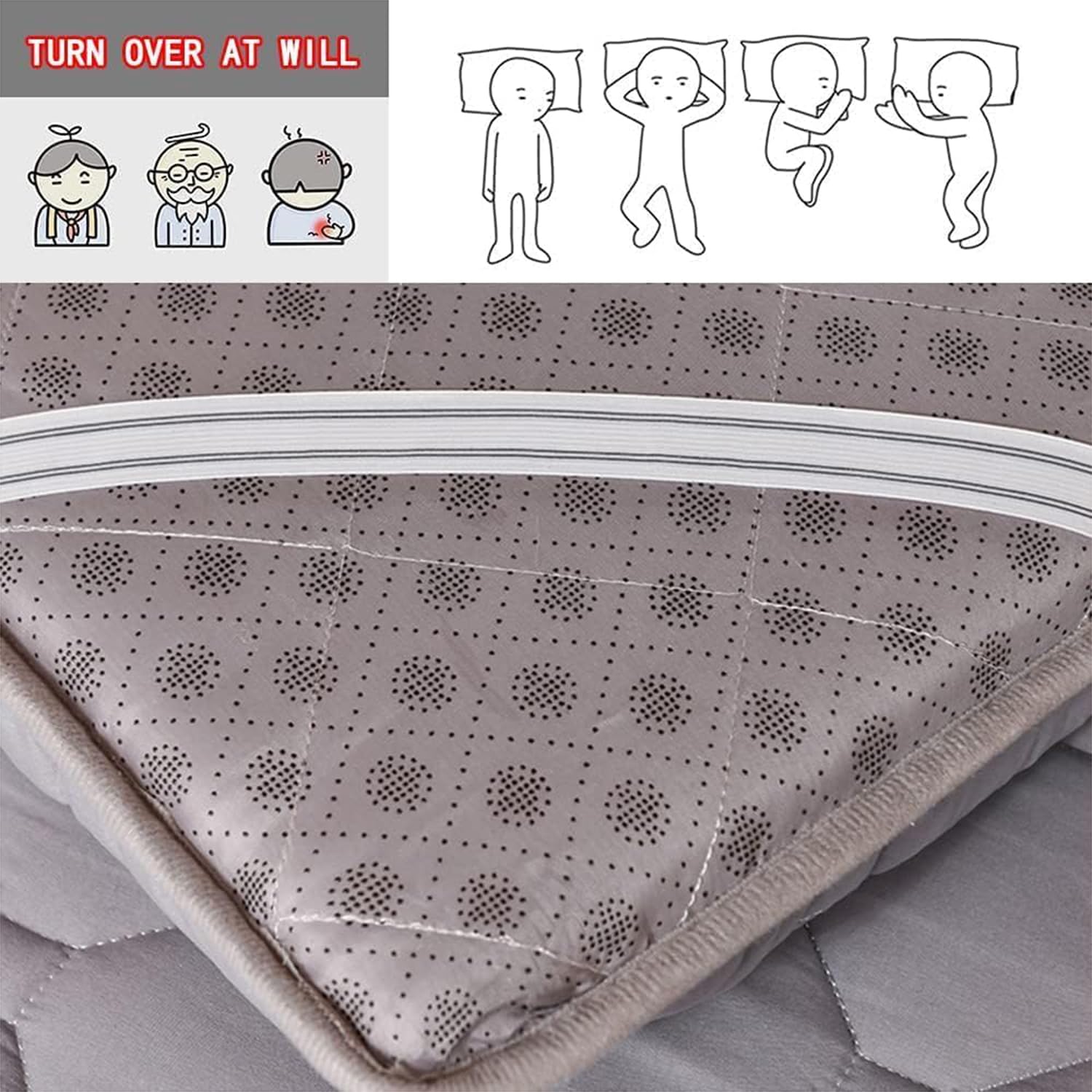 MIAOXIAO Futon Pieghevole portabile Materasso Tradizionale Giapponese futon Confortevole Futon Tatami Materasso futon Mattress,03,180X200cm