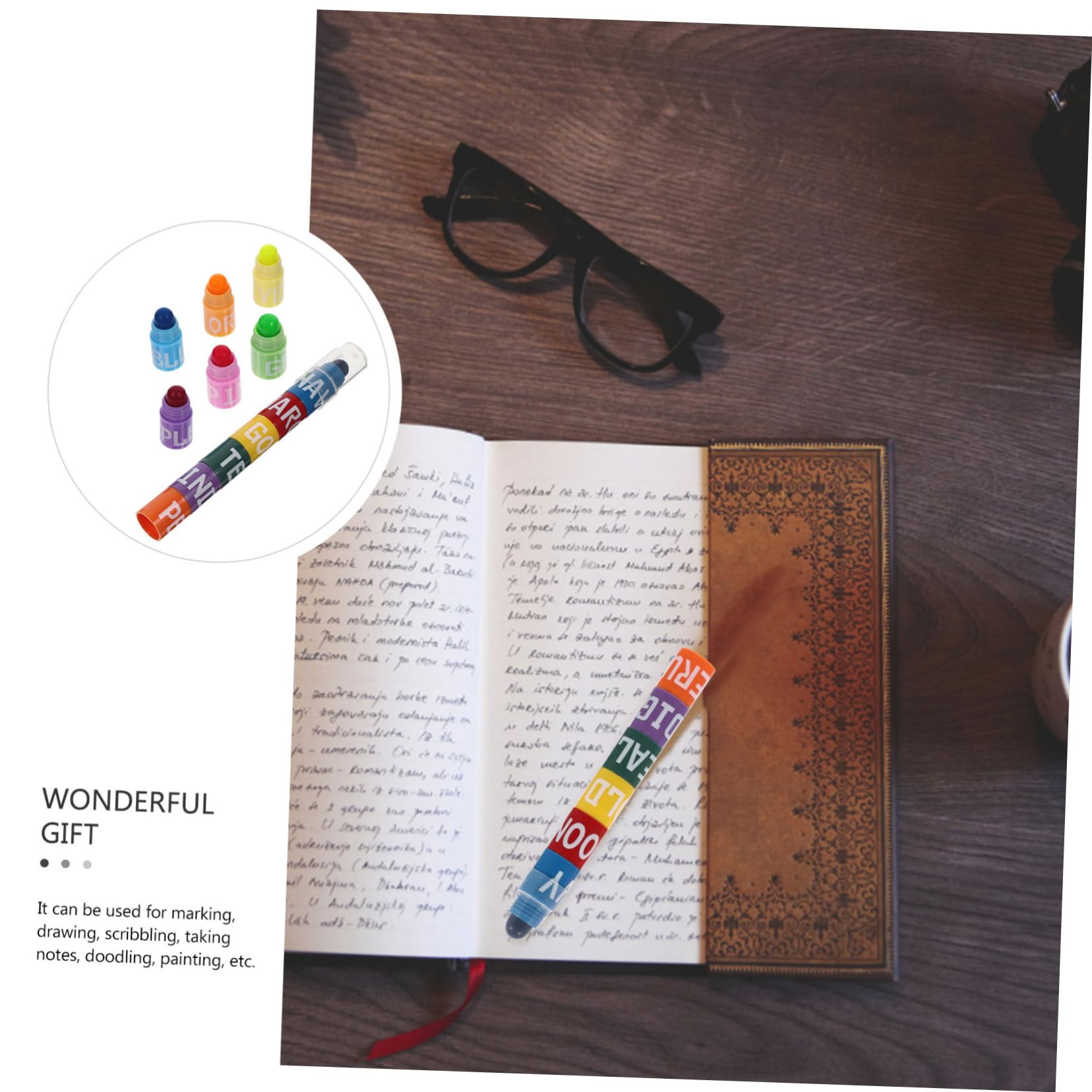 NUOBESTY 8 Sätze Textmarker Zum Nähen Pastell-textmarker Für Ästhetischer Highlighter Pastell -stifte Büro-zubehör Plastik