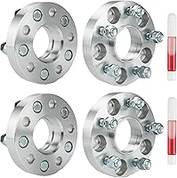 Vista 232 de KAX Espaciadores de rueda 4x4, adaptadores de espaciadores de rueda de 1" con pernos de 1/2" x20, diámetro del cubo de 59 mm, 2 piezas para Xpress