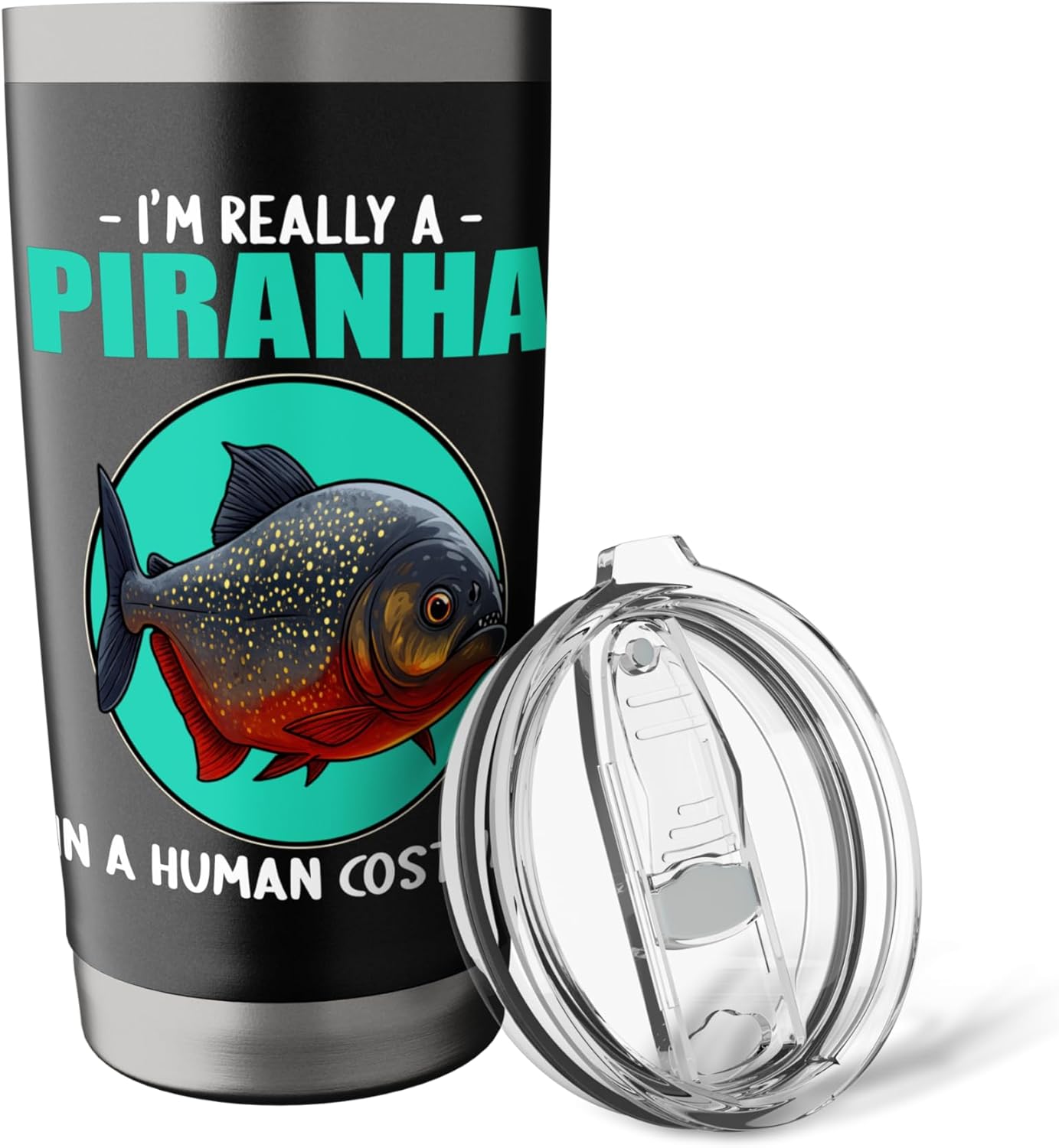 Piranhas Piranha Stainless Steel Insulated Tumbler - Image 5
