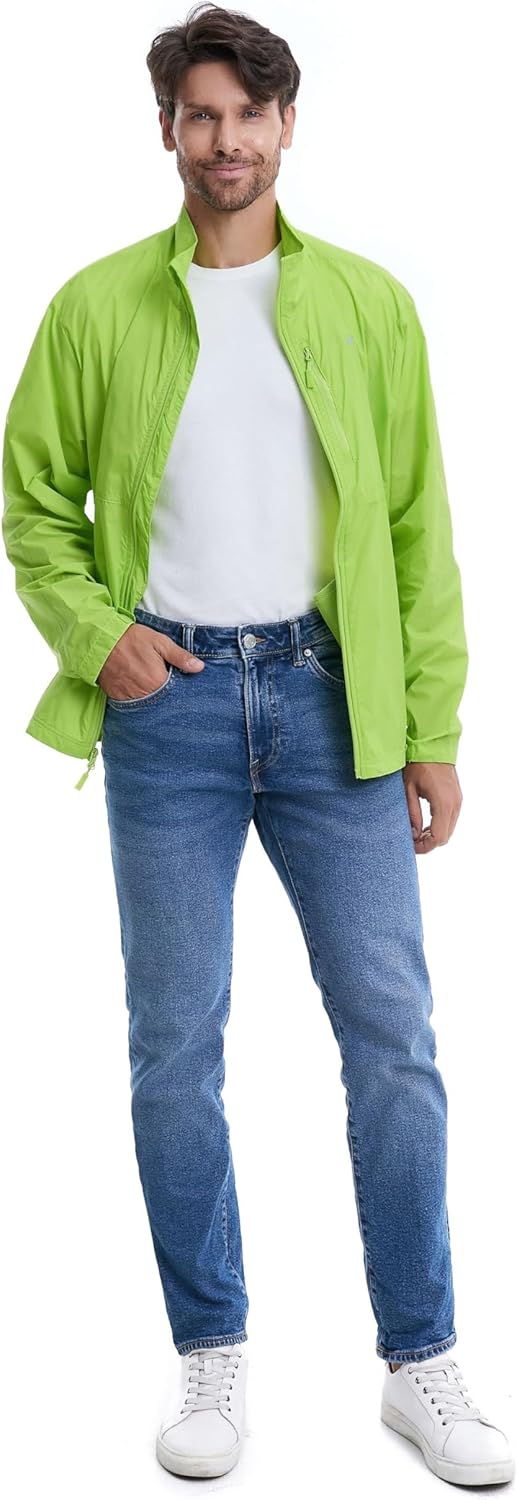 clothin Mens Lightweight Windbreaker Packable Jacket Water Resistant for Hiking Outdoor Cycling - Image 5