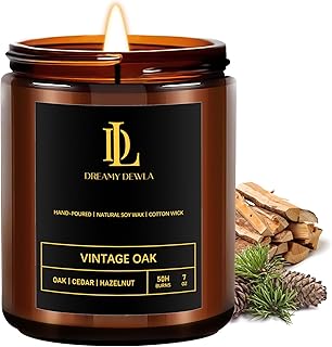 28 Vintage Bathroom Ideas Full of Timeless Charm 189 Vintage Oak Scented Candles, Soy Candle for Home Scented, Candles Gift f...