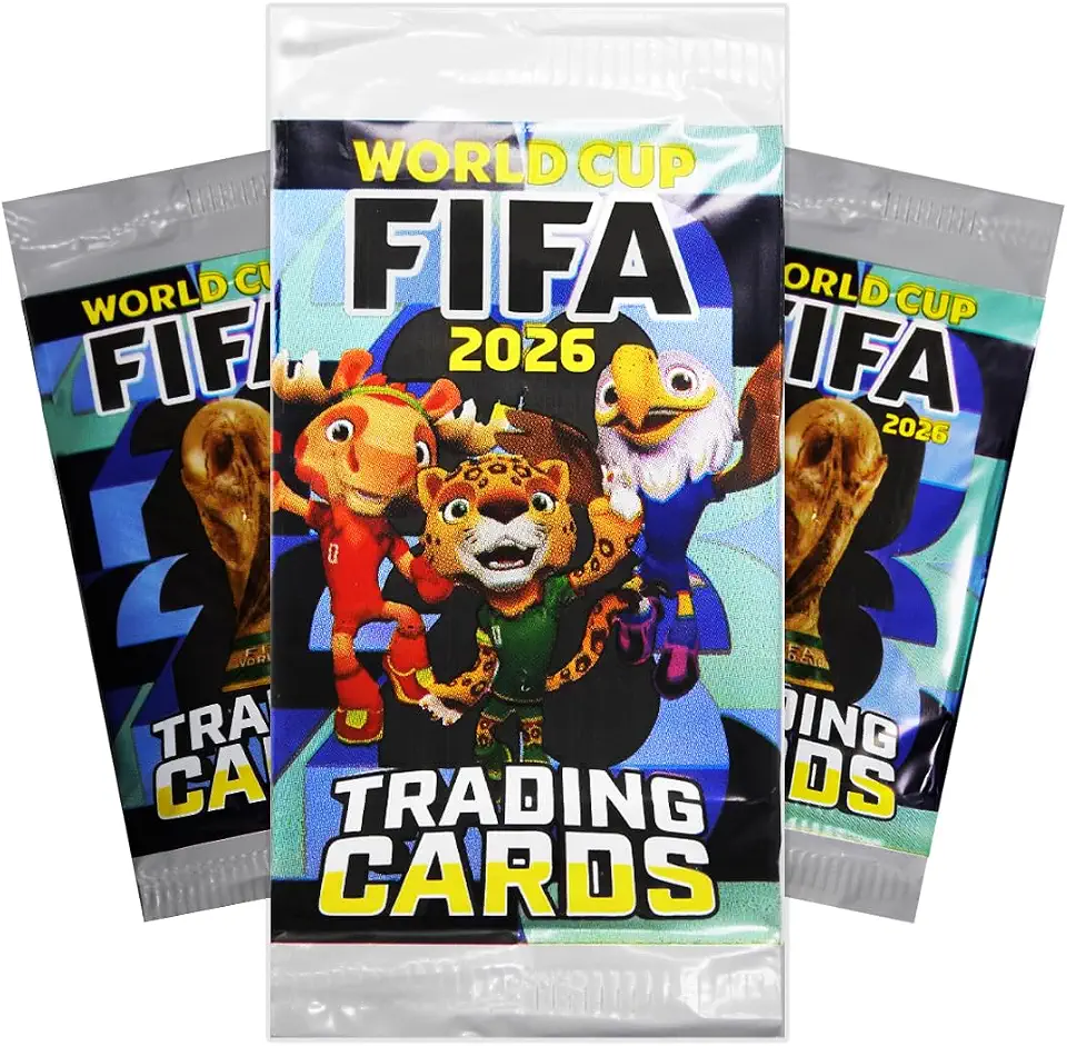 Kit 200 Cards / 50 Envelopes - Copa do Mundo 2026 (Cartinhas Colecionáveis)